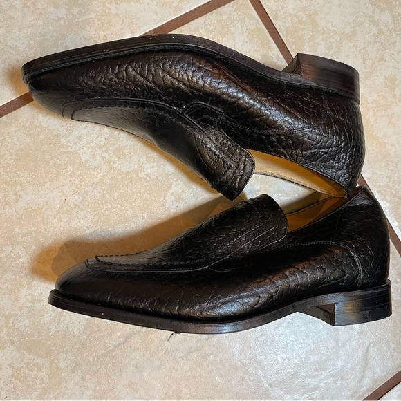 England Made Men’s Leather Loafer Dress Shoes 9 - Picture 4 of 10